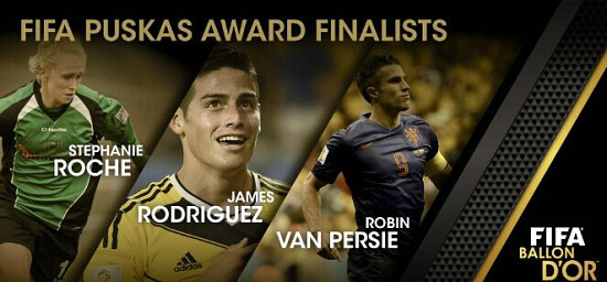 FIFA最佳进球宣传海报