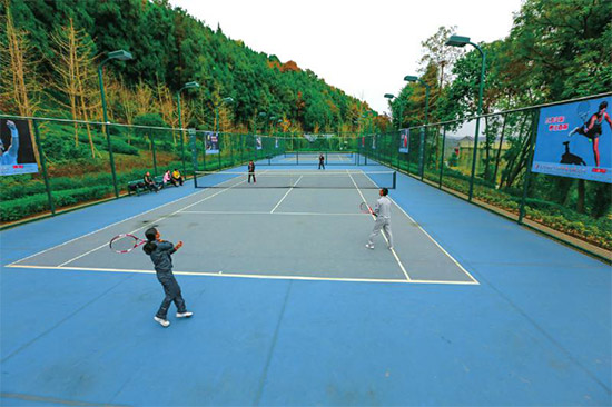 山地网球划出美丽弧线--红色老区巴中探索崛起新路径【3】
