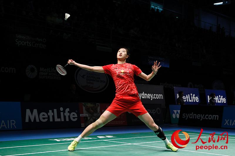 1、孫瑜戰勝李雪芮殺入決賽（攝影 賀吉）