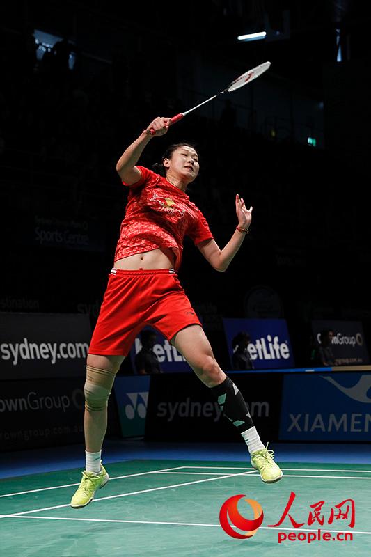 2、孫瑜戰勝李雪芮殺入決賽（攝影 賀吉）