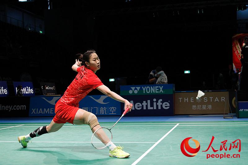 3、孫瑜戰勝李雪芮殺入決賽（攝影 賀吉）