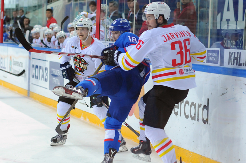 高清：KHL常規賽 昆侖鴻星客場3-2逆轉勝拉達【6】