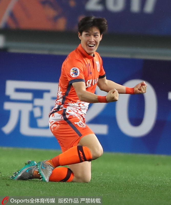 濟州聯隊李昌珉慶祝