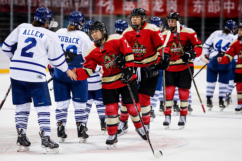 CWHL於柏巍打進中國本土球員首球！深圳昆侖鴻星奪兩連勝【2】