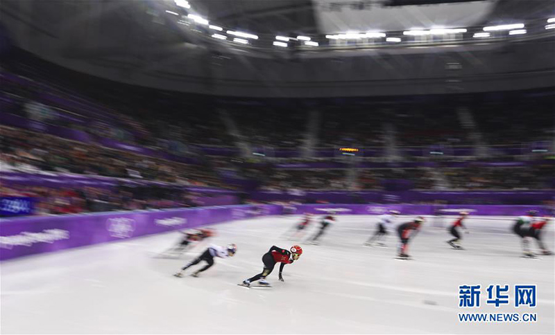 高清：平昌冬奧會短道速滑男子5000米接力中國隊摘銀【4】