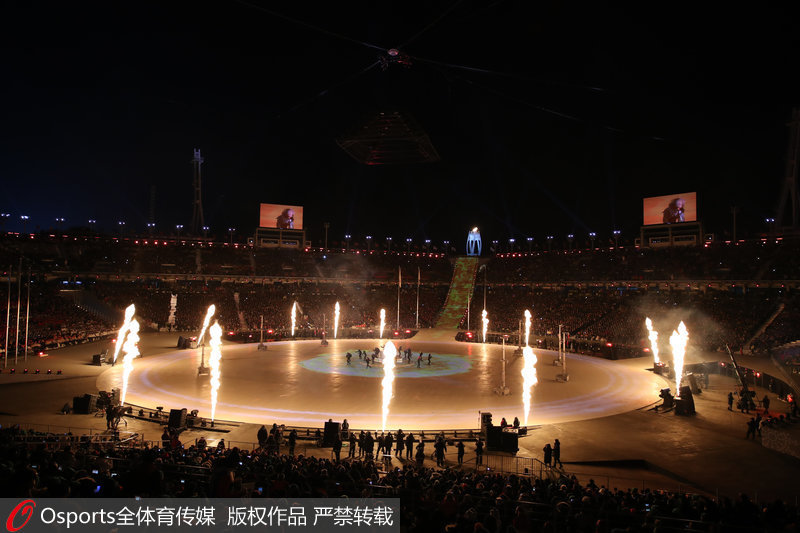 高清：平昌冬奧會閉幕式 “北京8分鐘”閃亮登場【2】