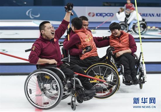 中國隊在半決賽擊敗加拿大隊（資料圖）