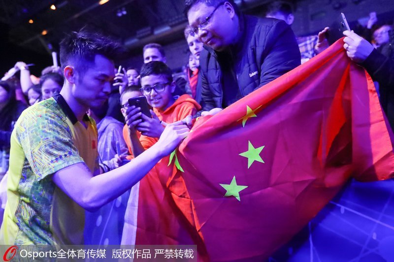 林丹的人氣不減當年