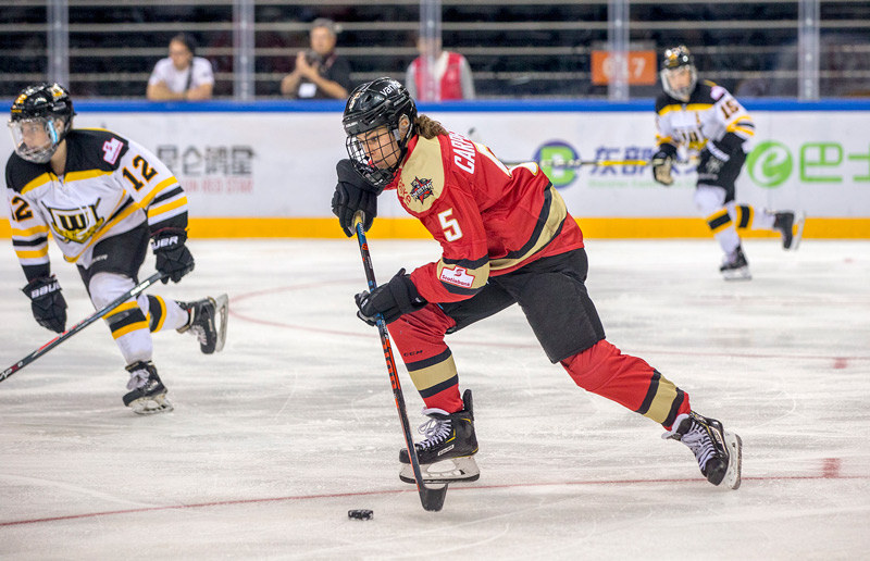 CWHL萬科陽光4-1刀鋒兩連勝 末節爆發90秒連進兩球【3】