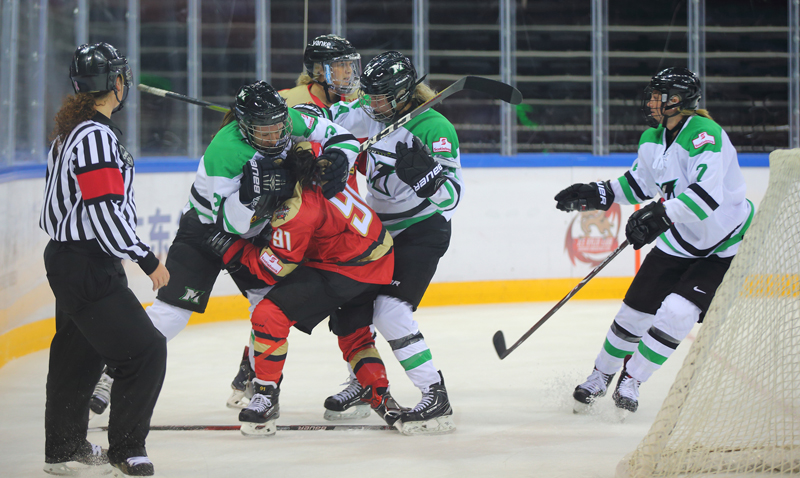 CWHL-王玉婷絕殺 萬科陽光加時3-2萬錦迅雷奪四連勝【2】