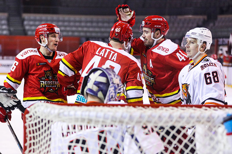 KHL-拉尤寧拉塔末節追分 萬科龍背靠背一球負老虎【4】