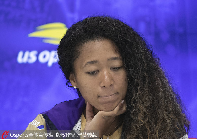 大阪直美出席賽后發布會