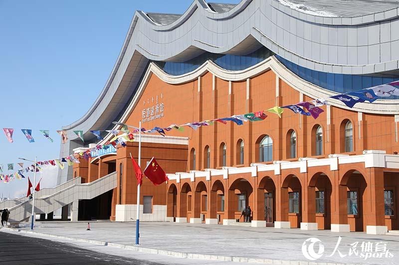 短道速滑館（人民網 張志強攝）