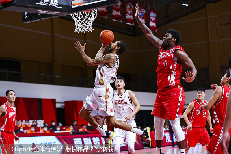 高清：蘭茲博格49+8+6創新高 浙江127-120力克青島取兩連勝