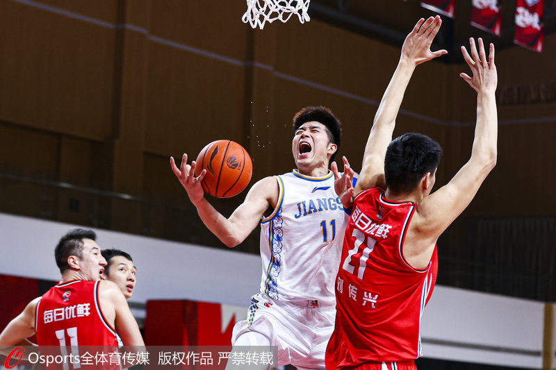 高清：雙外援齊發力 江蘇103-90力克青島迎兩連勝